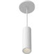 Lorna LED 2.25 inch White Pendant Ceiling Light