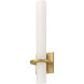 Bhutan Wall Sconce Wall Light in Brushed Gold