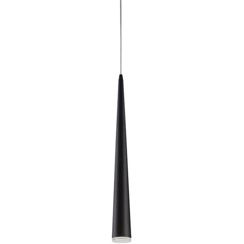 Mina LED 2.75 inch Black Pendant Ceiling Light
