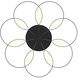 Maestro LED 25.75 inch Black Chandelier Ceiling Light