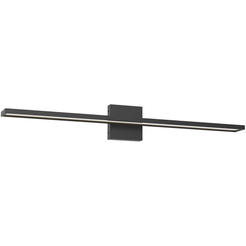 Brio LED 38.98 inch Black Bath Vanity Light Wall Light