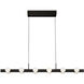Rezz LED 36 inch Black Linear Pendant Ceiling Light