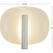 Lustre 9.25 inch Pearl White ADA Wall Sconce Wall Light