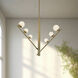 Cypress Pendant Ceiling Light in Brushed Gold