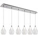 Victoria LED 5.13 inch Chrome Multi Pendant Ceiling Light