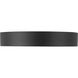 Musa 8.13 inch Black Flush Mount Ceiling Light
