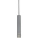Milca 1 Light 2.38 inch Gray Pendant Ceiling Light