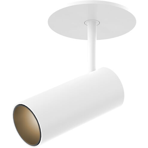 Downey LED 2.38 inch White Semi-Flush Mount Ceiling Light