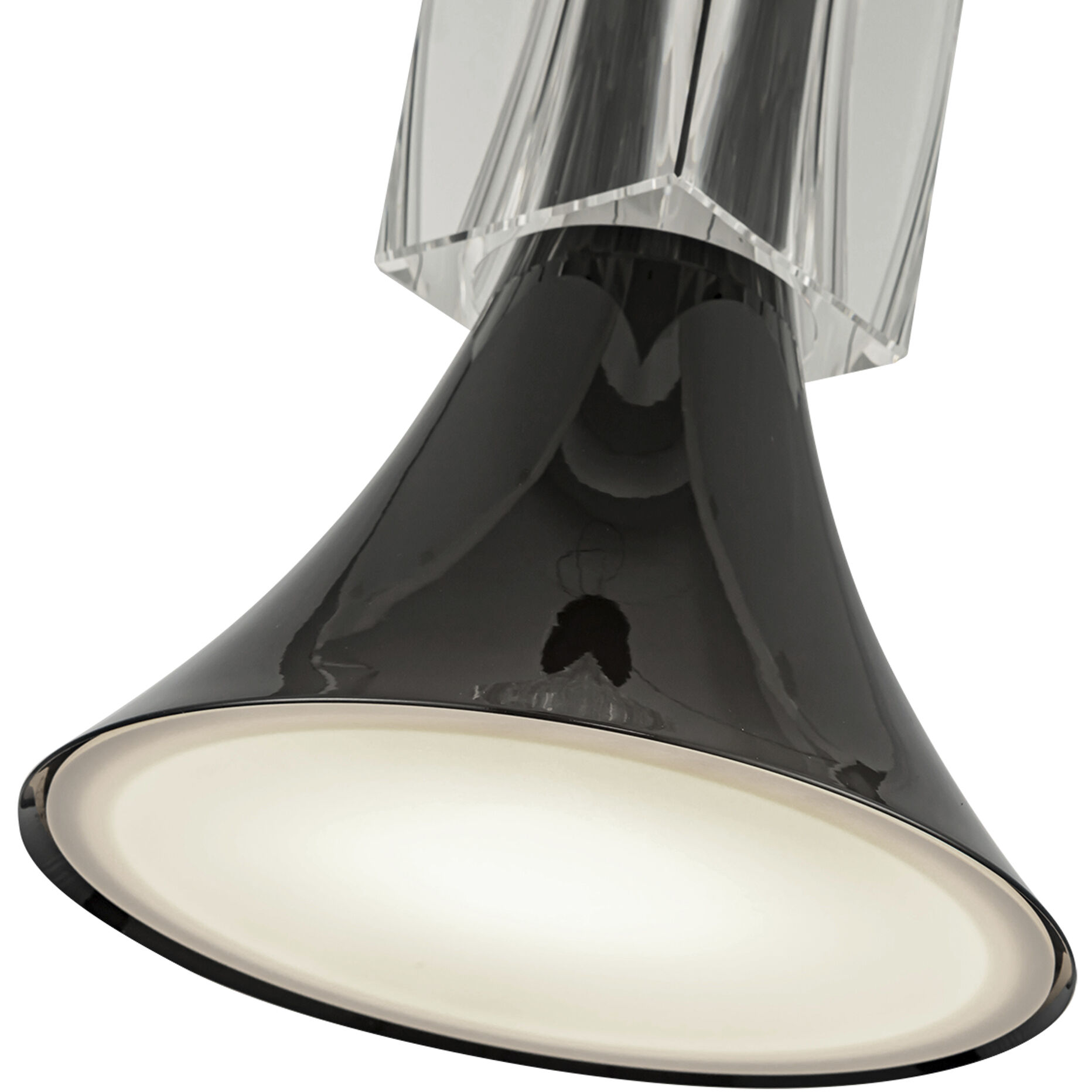 Floe Pendant Ceiling Light in Glossy Black