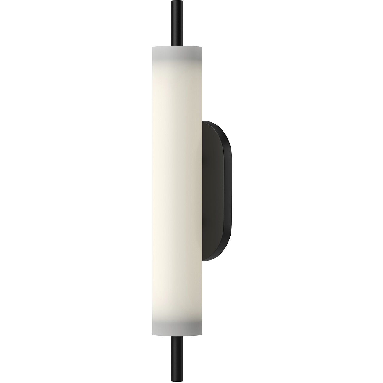 Estes LED 24.13 inch Black Exterior Wall Sconce