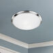 Malta 2 Light 15 inch Brushed Nickel Flush Mount Ceiling Light