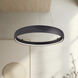 Halo LED 35.88 inch Black Pendant Ceiling Light