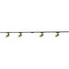 Paolo 120 Brushed Gold Trilo Track Ceiling Light