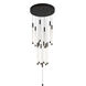 Motif Multi Pendant Ceiling Light in Black