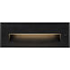 Newport LED 3.63 inch Black Exterior Wall/Step Light