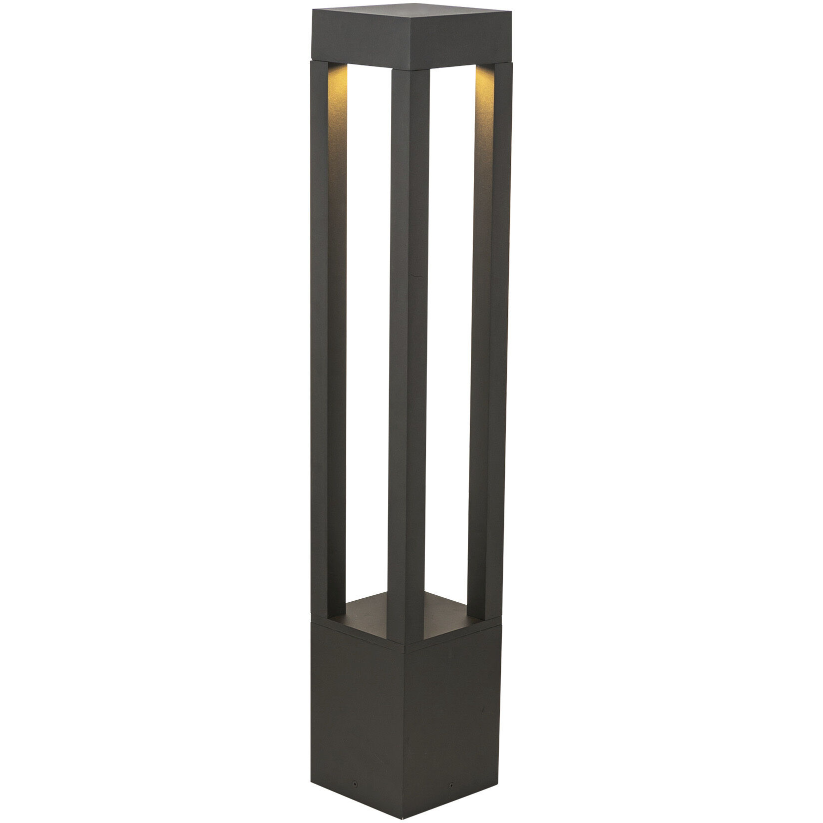 Napa 120-277V 24.00 watt Black Exterior Bollard