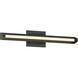 Plymouth Vanity Light Wall Light in Black
