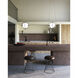 Aries LED 12.13 inch Black Pendant Ceiling Light