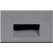 Sonic LED 3 inch Gray Exterior Wall/Step Light