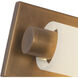Charleston 31 inch Vintage Brass Bath Vanity Light Wall Light