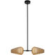 Lanai LED 7.38 inch Black Pendant Ceiling Light