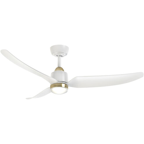 Hugo 52 inch Brushed Gold Ceiling Fan