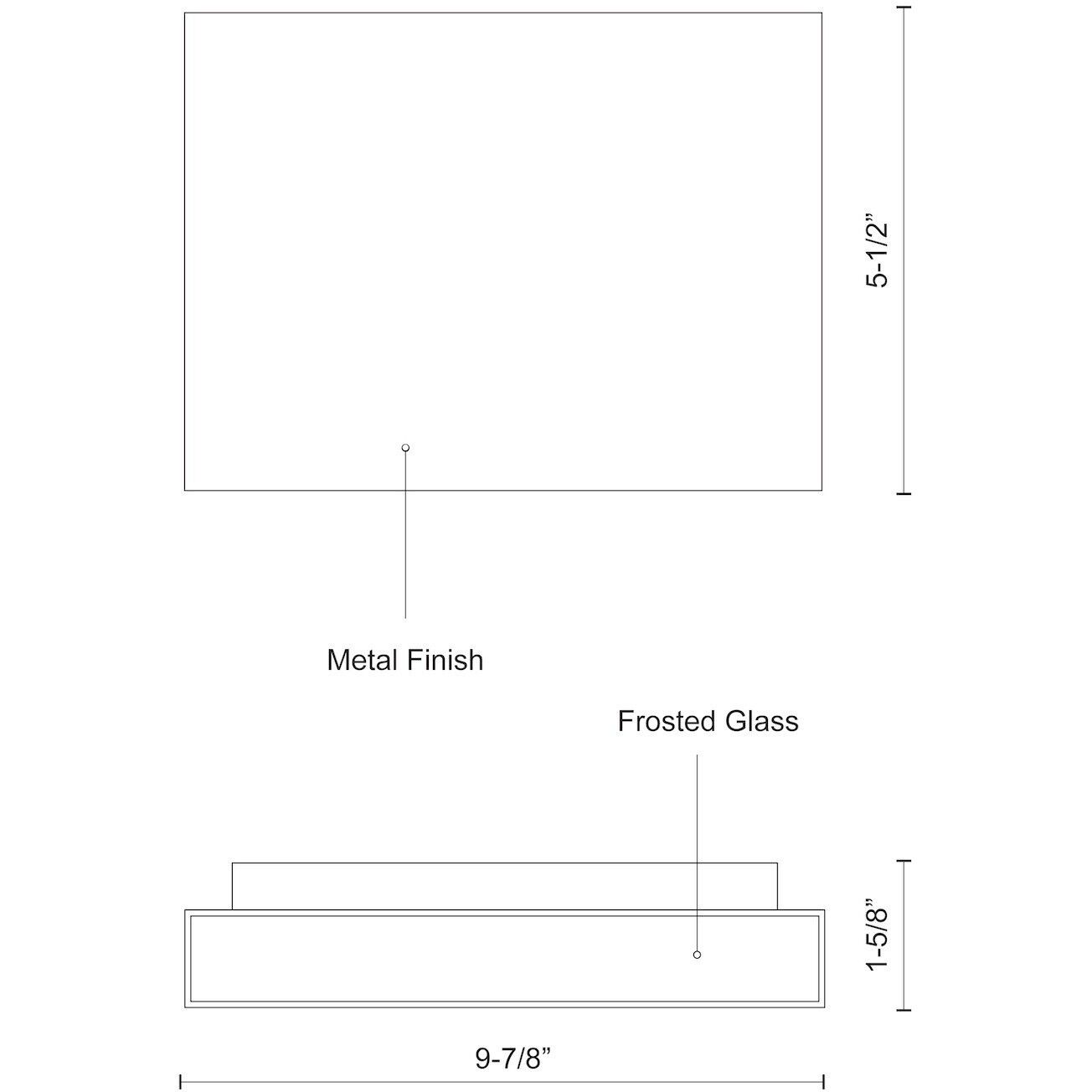 Mica All-terior Wall Light in Brushed Gold