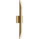 Tachi LED 25 inch Vintage Brass Bath Vanity Light Wall Light
