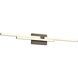 Anello Minor LED 40.75 inch Walnut Bath Vanity Light Wall Light