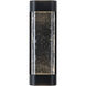 Moondew LED 18 inch Black Exterior Wall Sconce