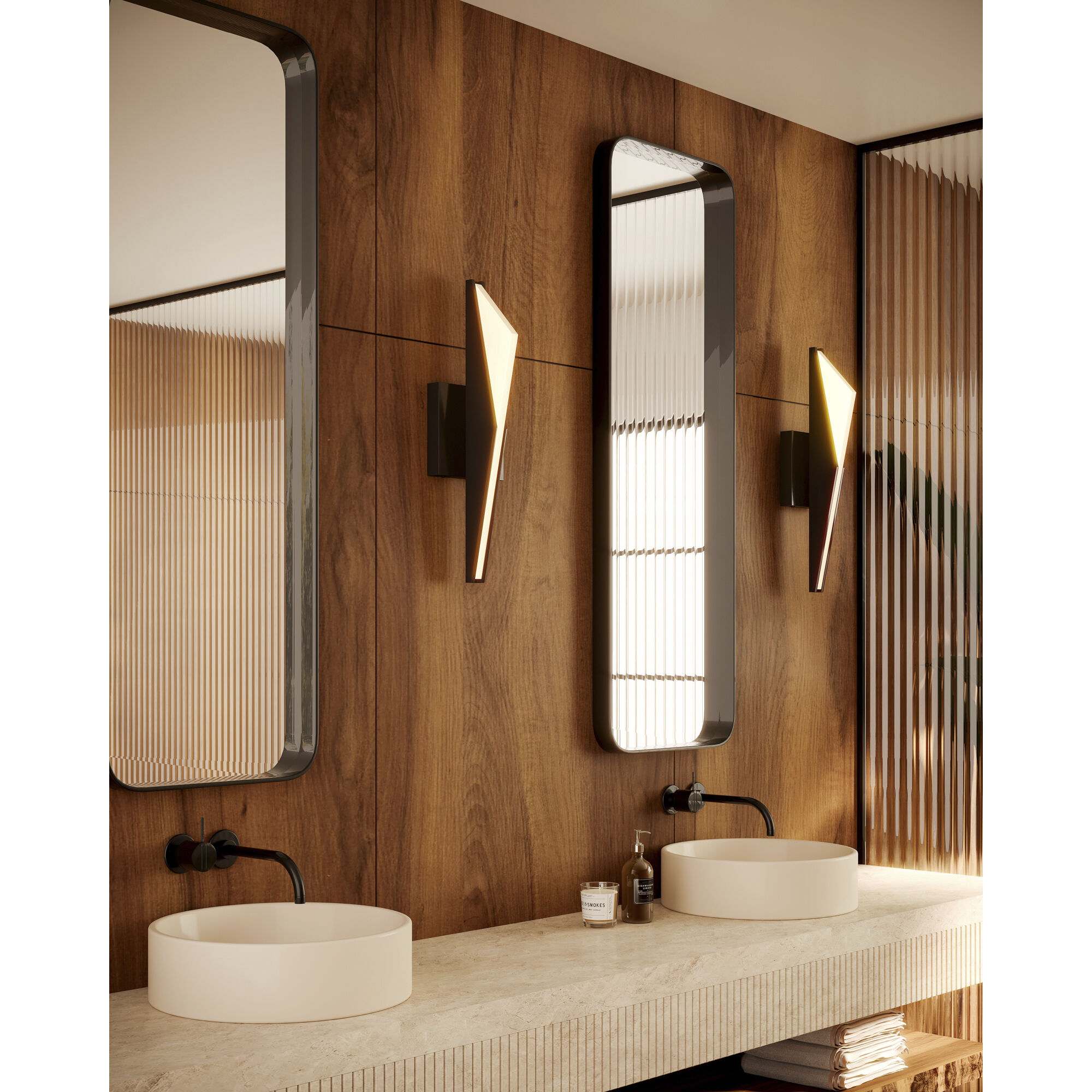 Tachi Wall Sconce Wall Light in Urban Bronze