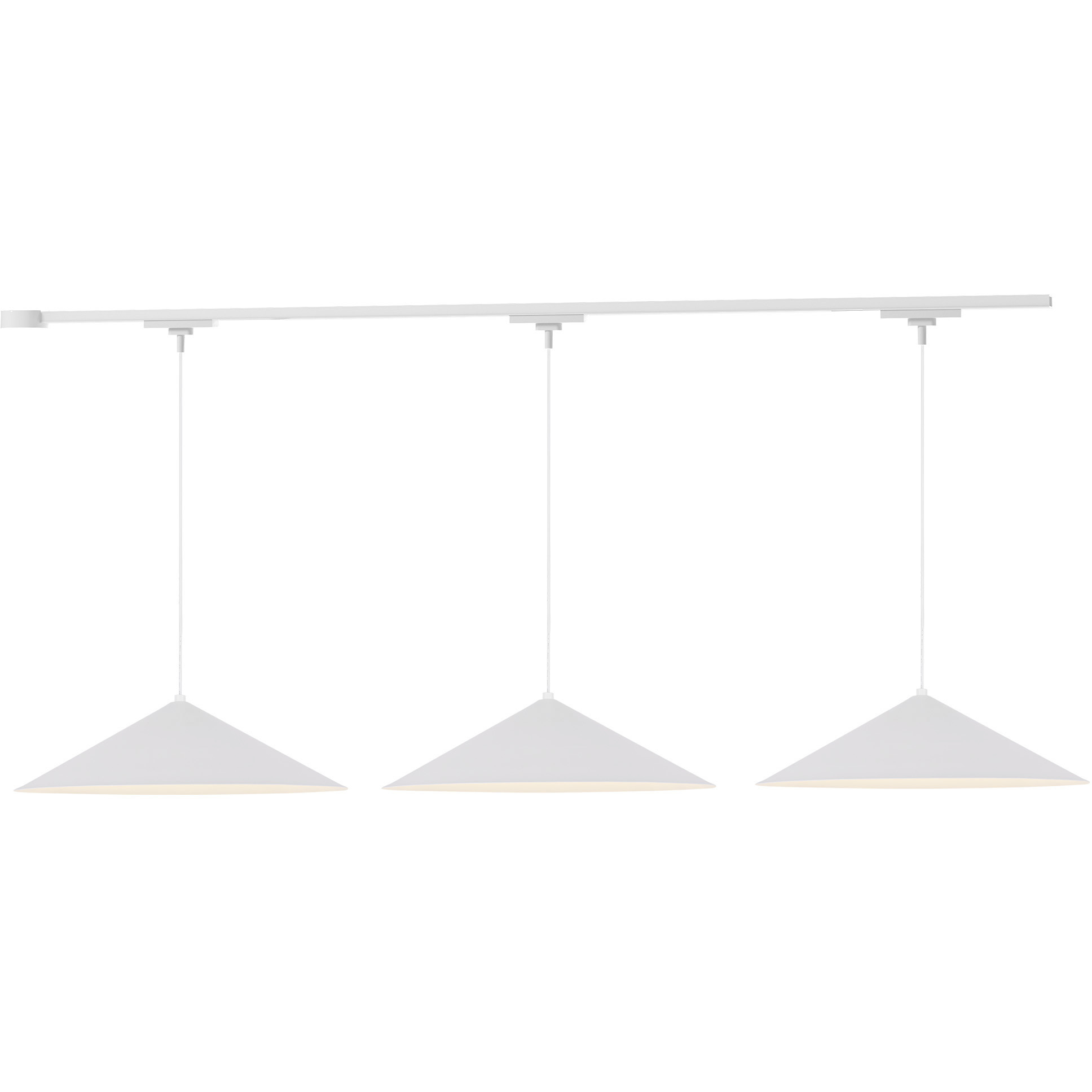 Luiz 120 White Trilo Track Ceiling Light