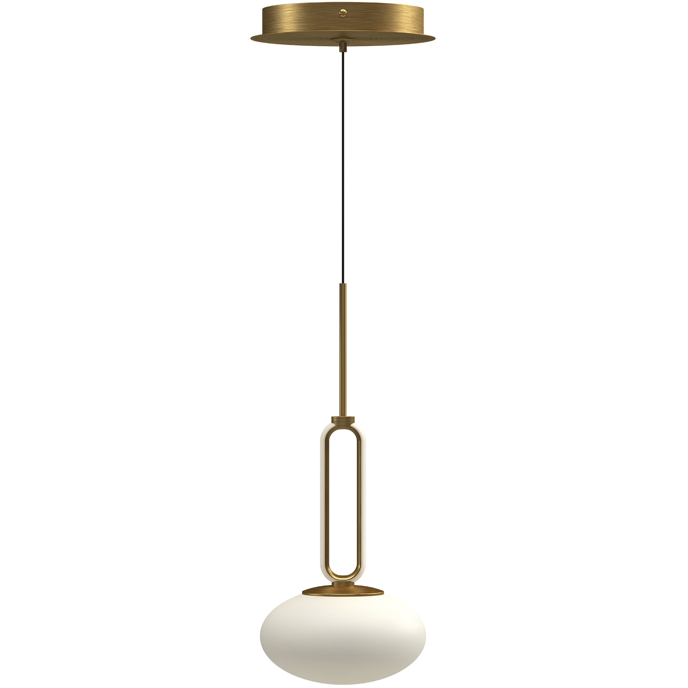 Tavira LED 6 inch Brushed Gold Pendant Ceiling Light