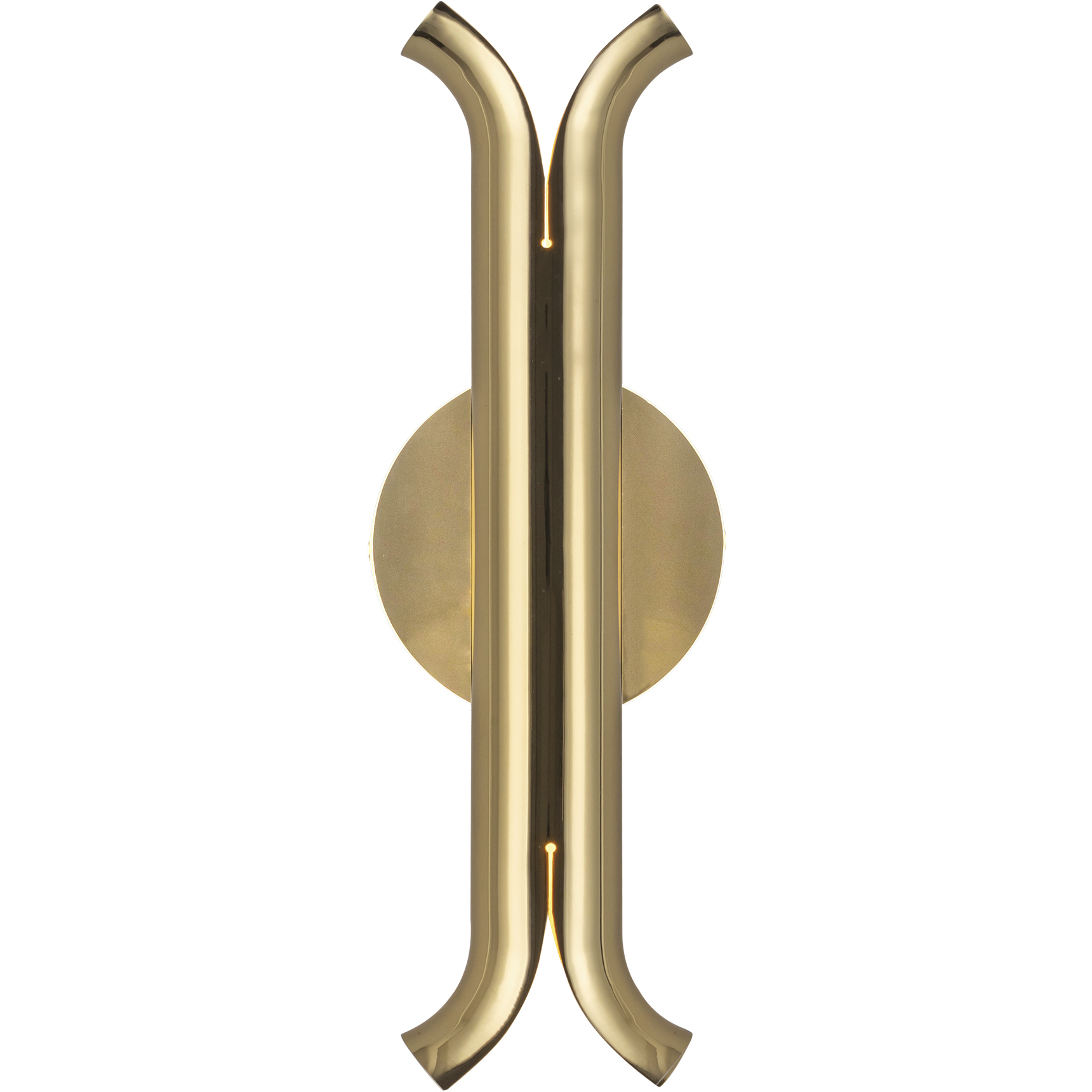 Husk LED 3.63 inch Metallic Brass ADA Wall Sconce Wall Light