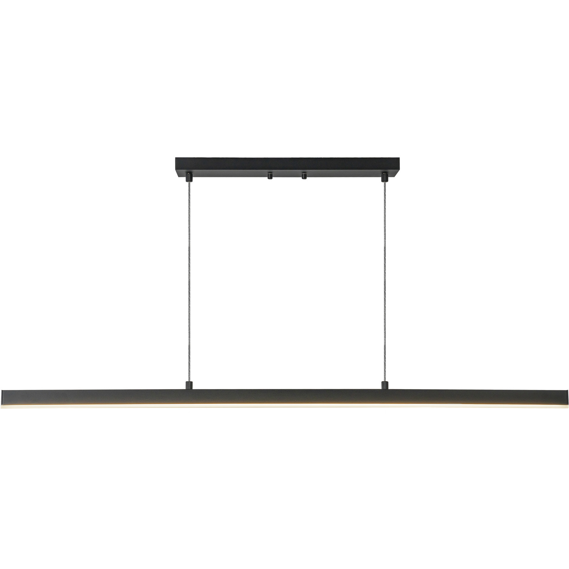 Vega LED 45 inch Black Linear Pendant Ceiling Light