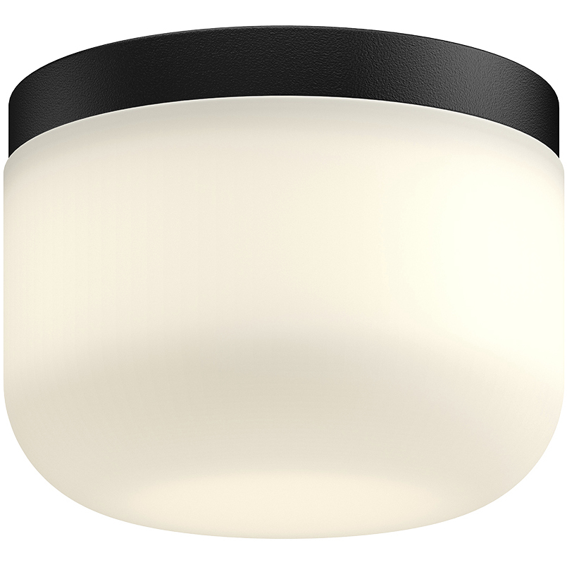 Mel LED 5.13 inch Black Flush Mount Ceiling Light