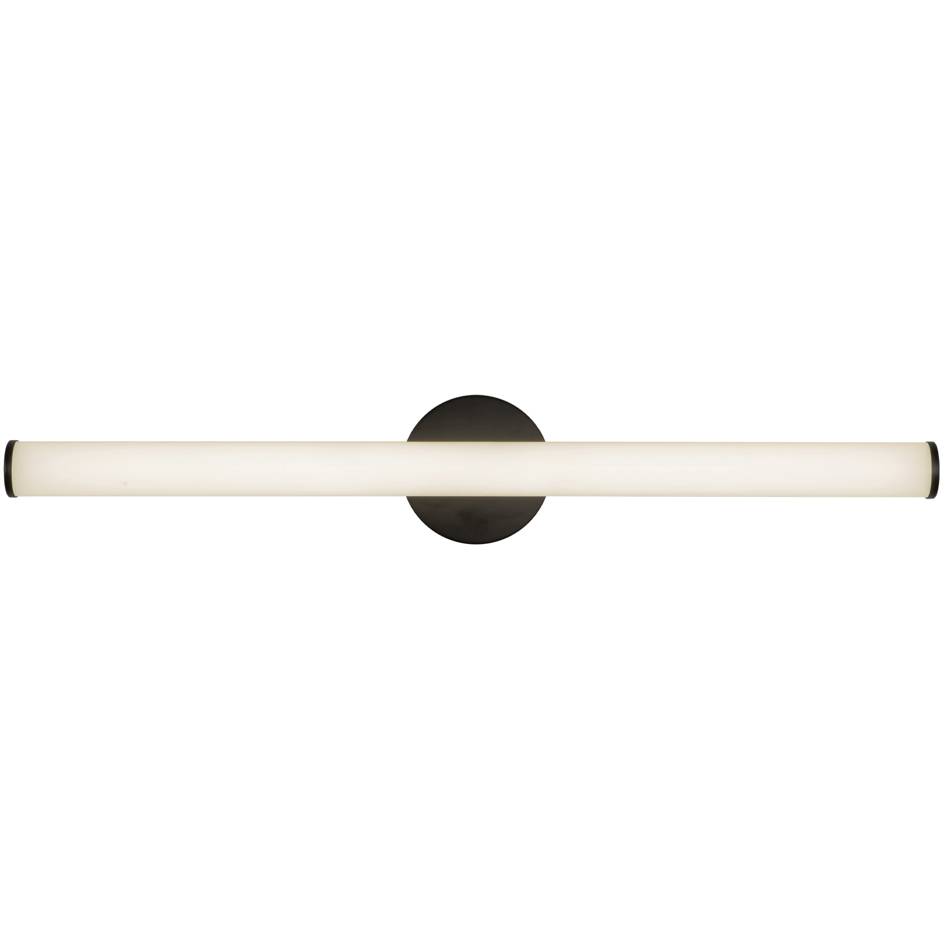 Tectra 1.88 inch Black ADA Wall Sconce Wall Light