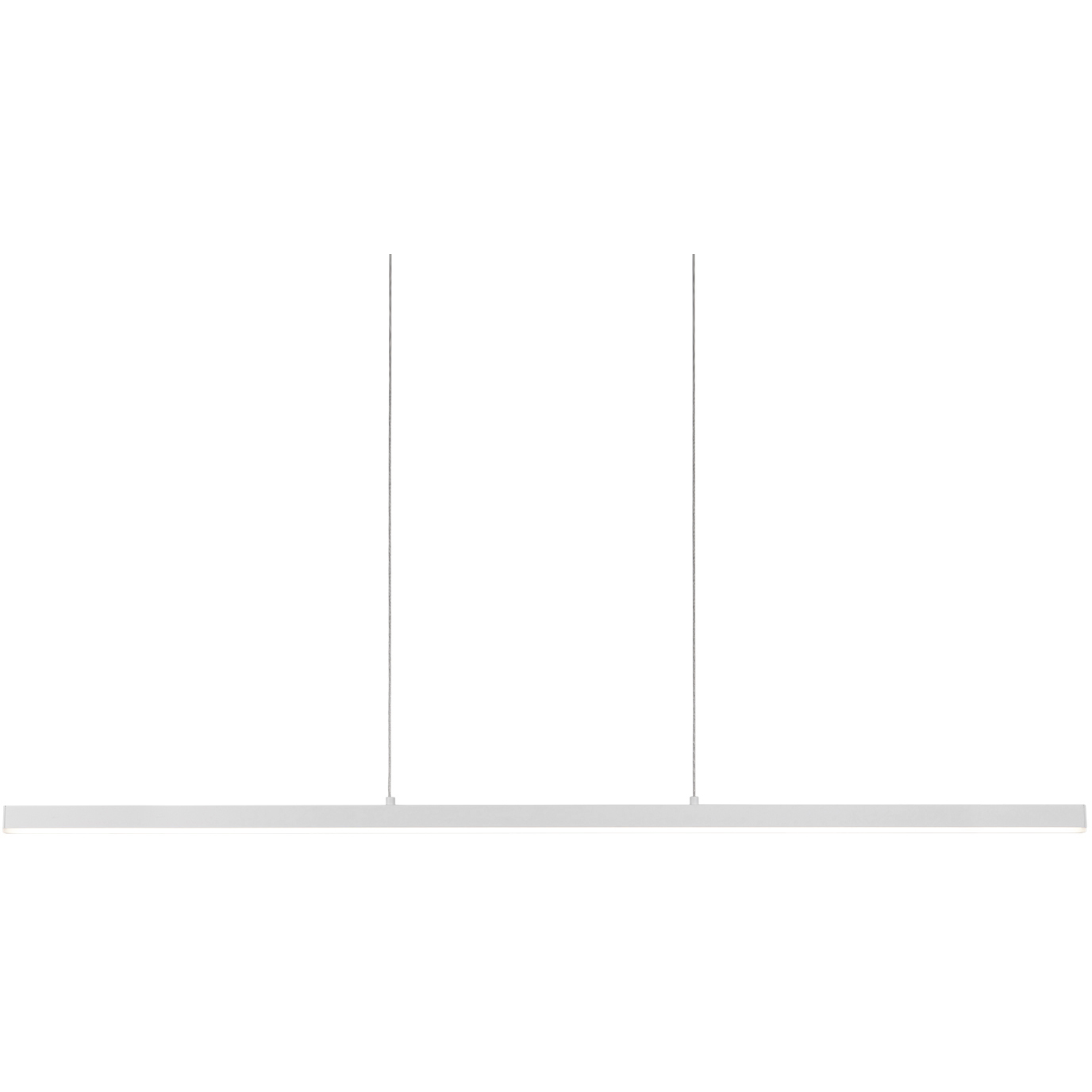 Vega LED 56 inch White Linear Pendant Ceiling Light