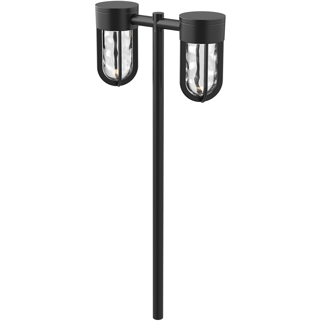 Davy 12 18 watt Black Pathway Light