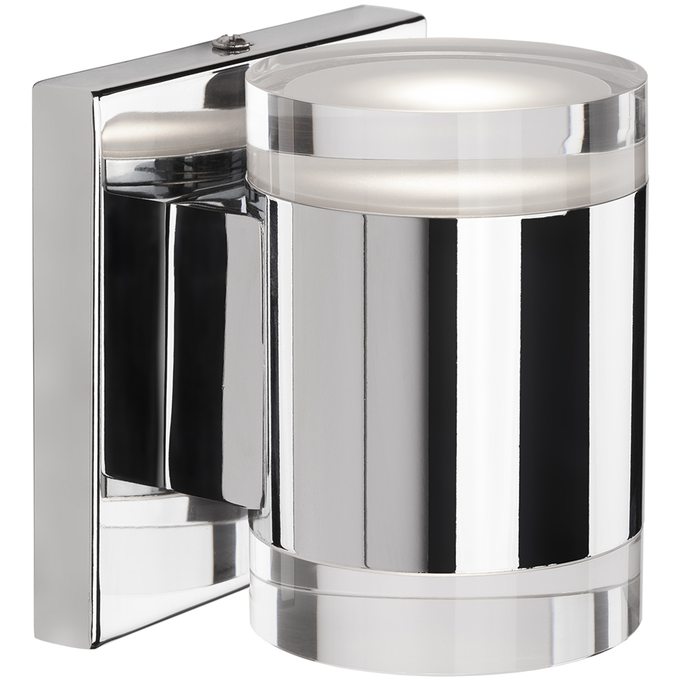 Norfolk LED 3.13 inch Chrome Wall Sconce Wall Light