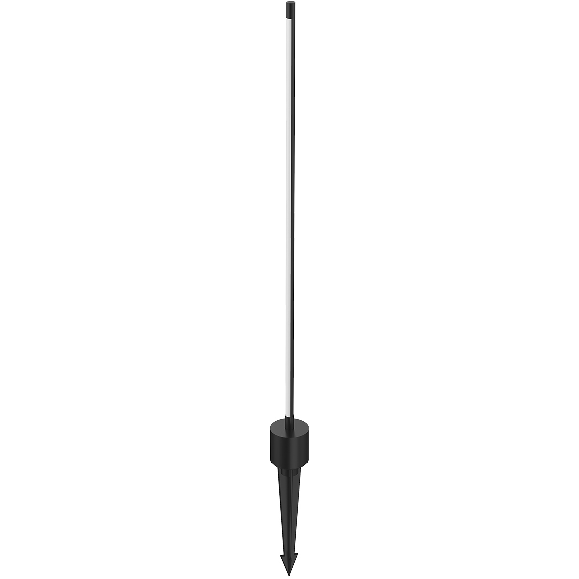 Dorian 12V, with Outdoor Rated Low Voltage Transformer (Transformer supplied by others) 6 watt Black Exterior Low Voltage Landscape
