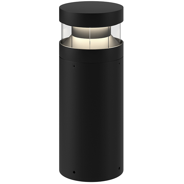 Windermere 120-277V 24 watt Black Exterior Bollard