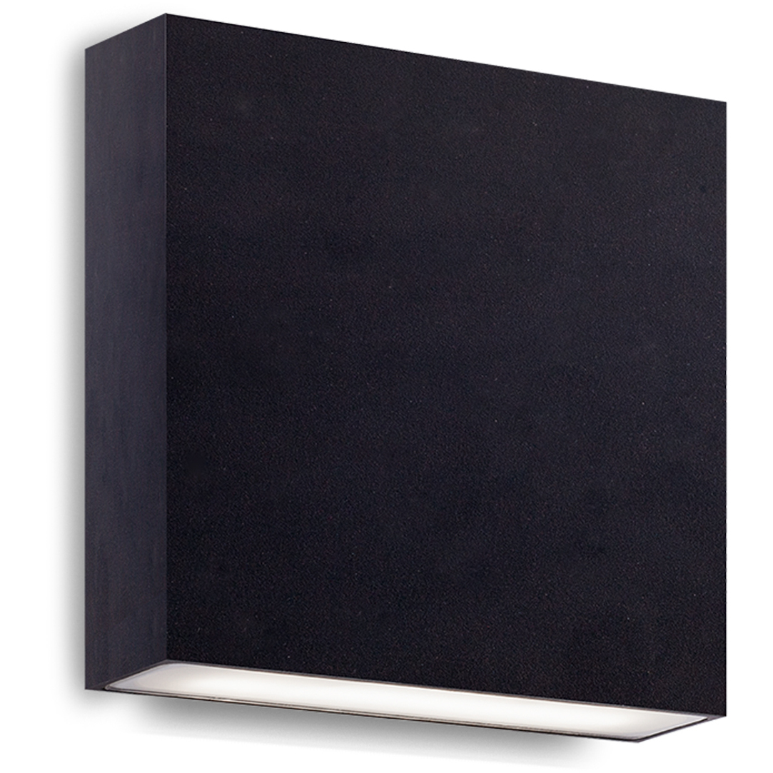 Mica LED 6.13 inch Black ADA All-terior Wall Light