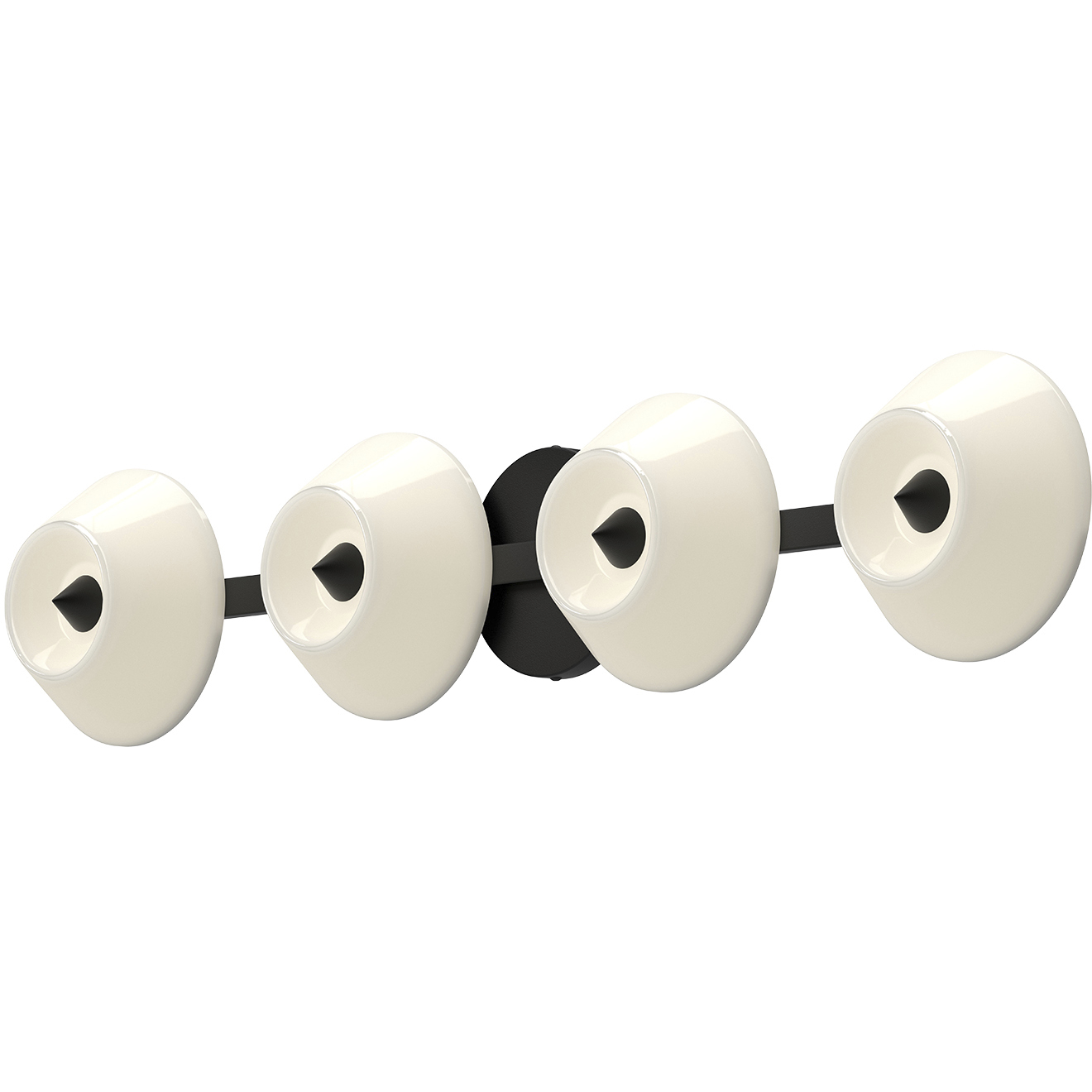 Holt LED 29.5 inch Black Vanity Light Wall Light