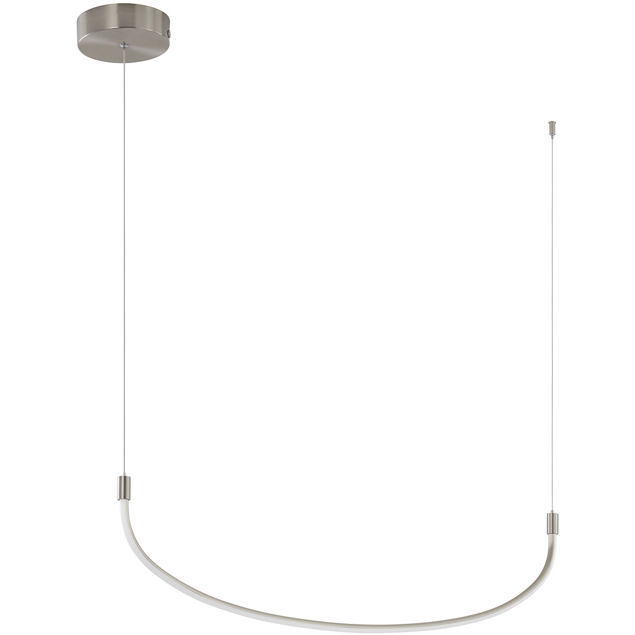 Talis LED 36.63 inch Brushed Nickel Linear Pendant Ceiling Light in 120-volt