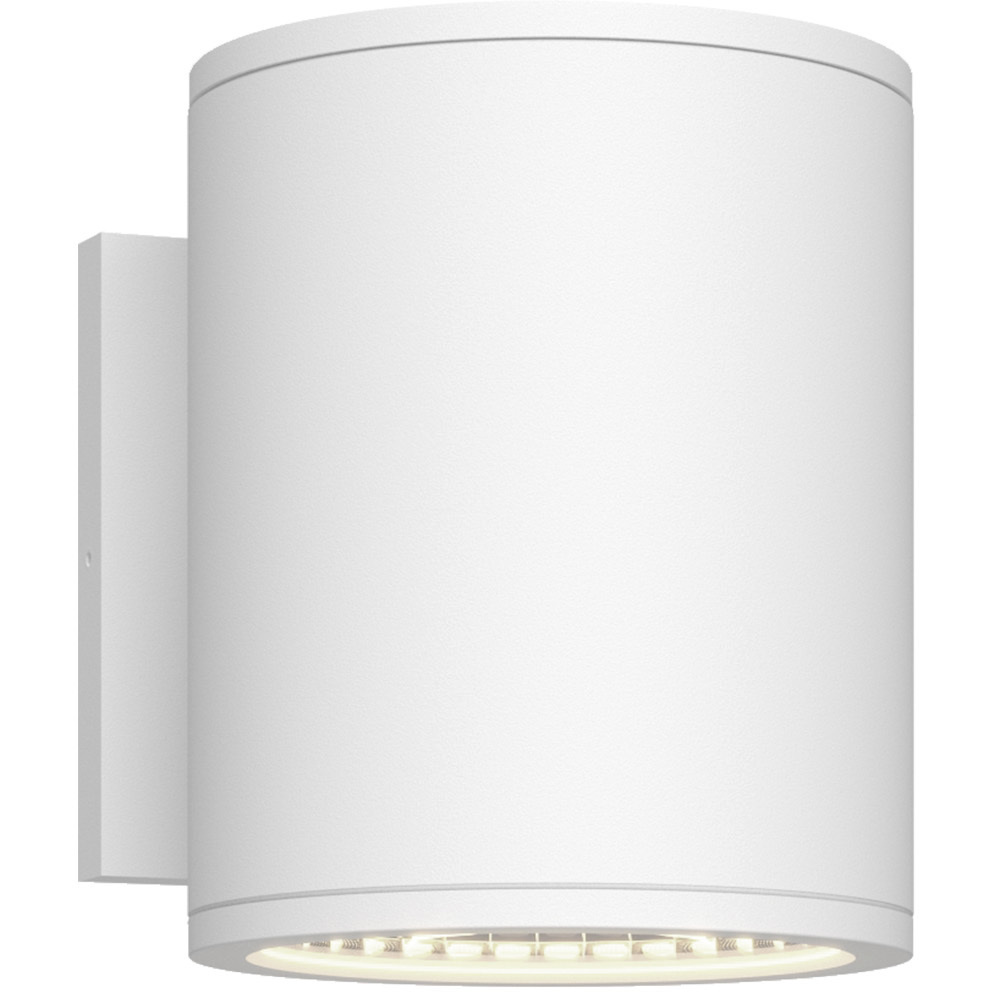 Nordic LED 6 inch White Exterior Wall Light
