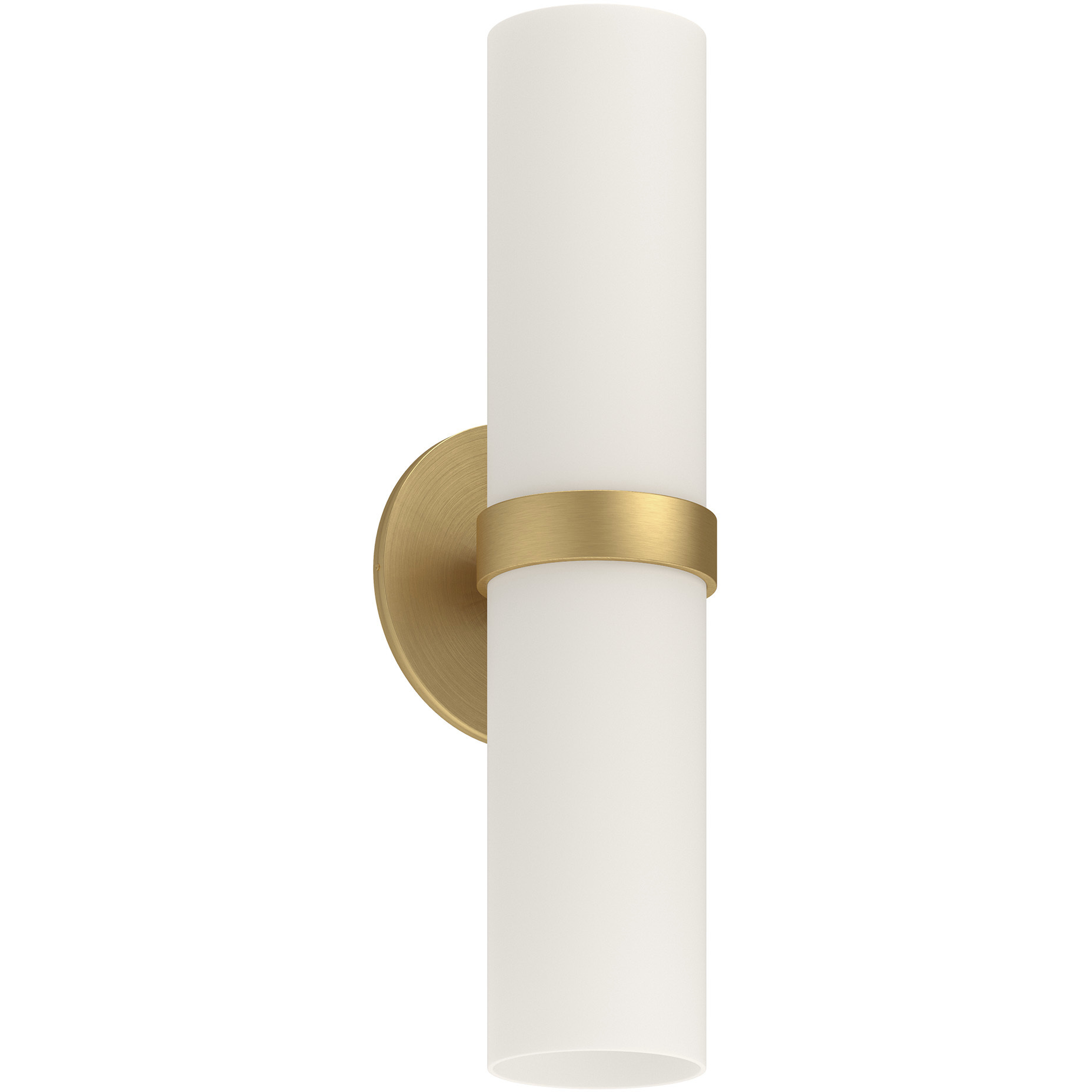 Milano LED 4.75 inch Brushed Gold Wall Sconce Wall Light