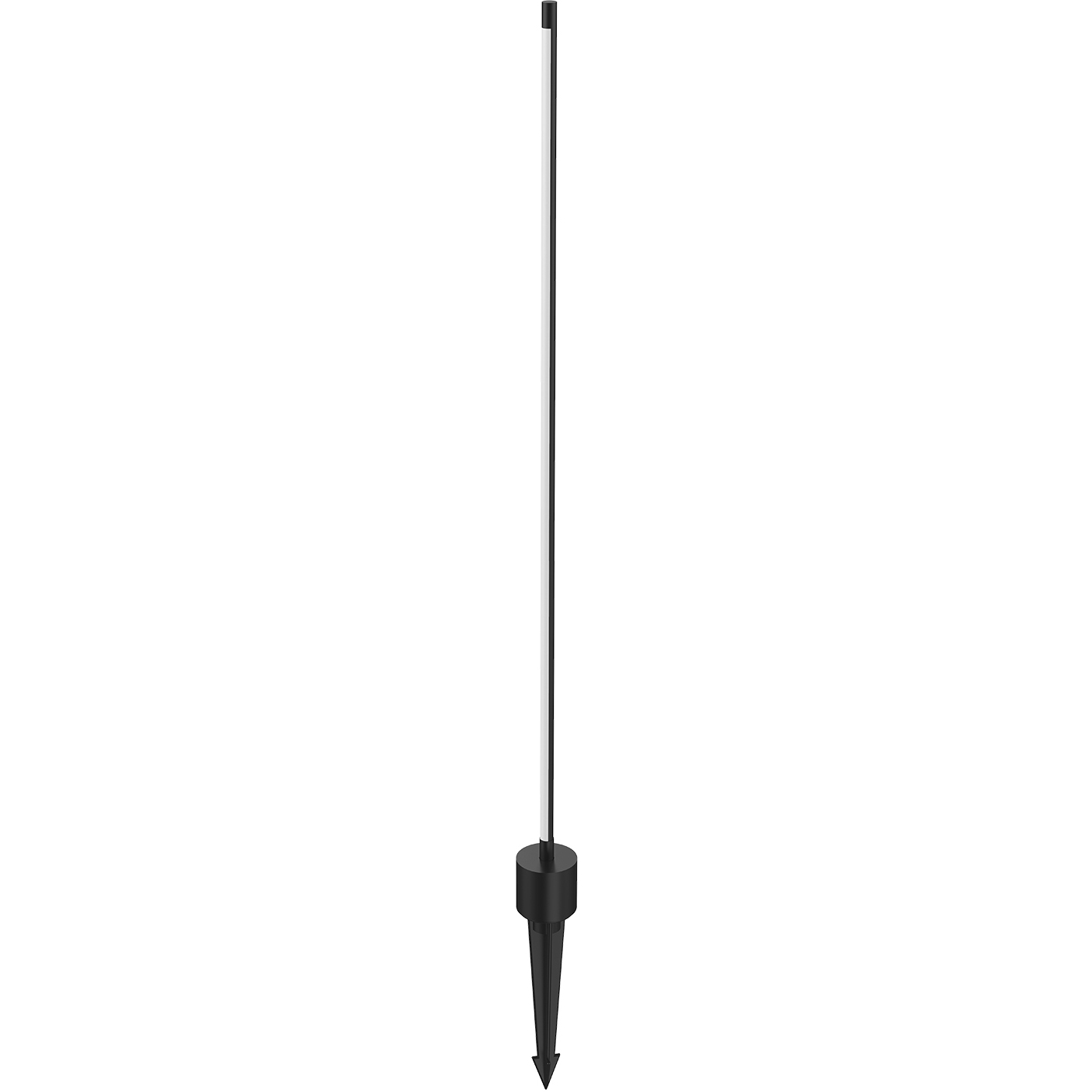 Dorian 12V, with Outdoor Rated Low Voltage Transformer (Transformer supplied by others) 7 watt Black Exterior Low Voltage Landscape