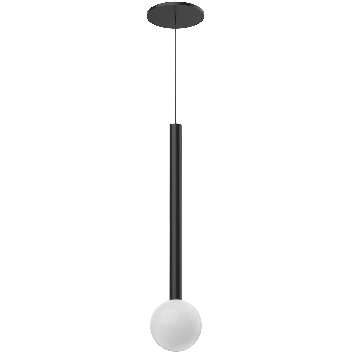Elixir LED 4 inch Black Pendant Ceiling Light