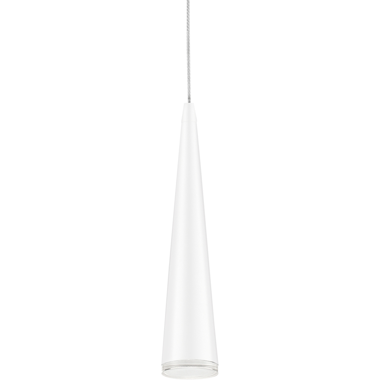 Mina LED 2.75 inch White Pendant Ceiling Light